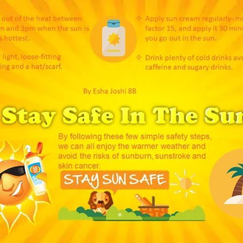 Year 8 PSHCE Safety in the Sun