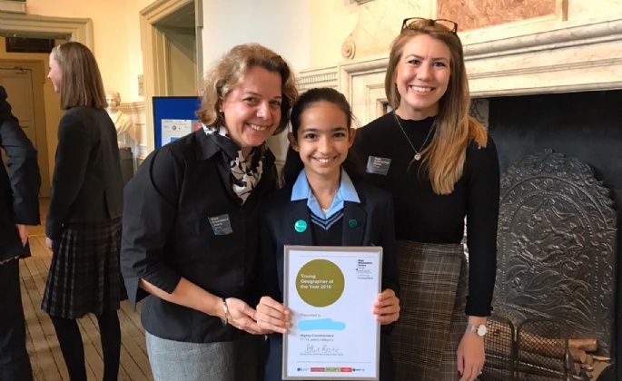 Latest News » Young Geographer of the Year 12.11.19