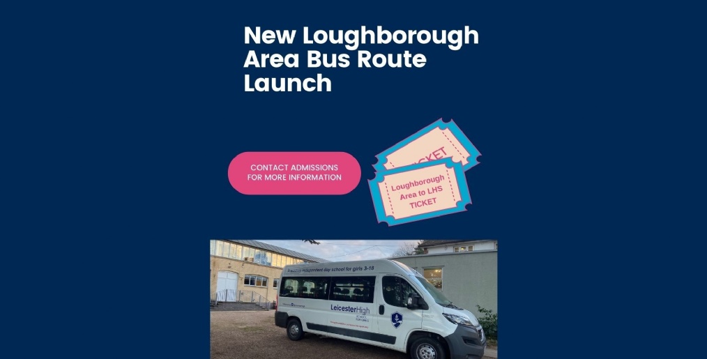 New Loughborough Bus Route | Leicester High School for Girls